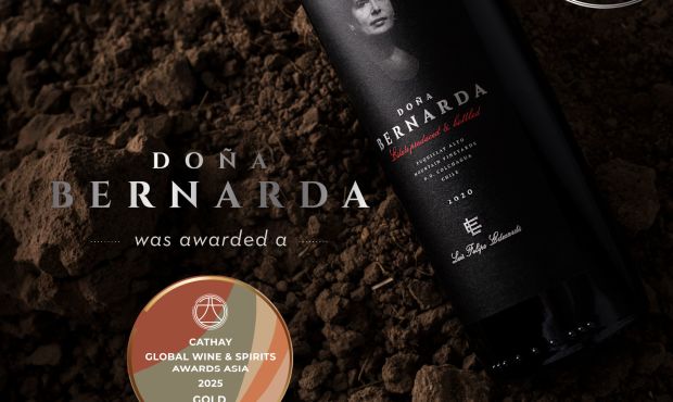 Víno Doña Bernarda 2020 získalo zlatou medaili v Asii